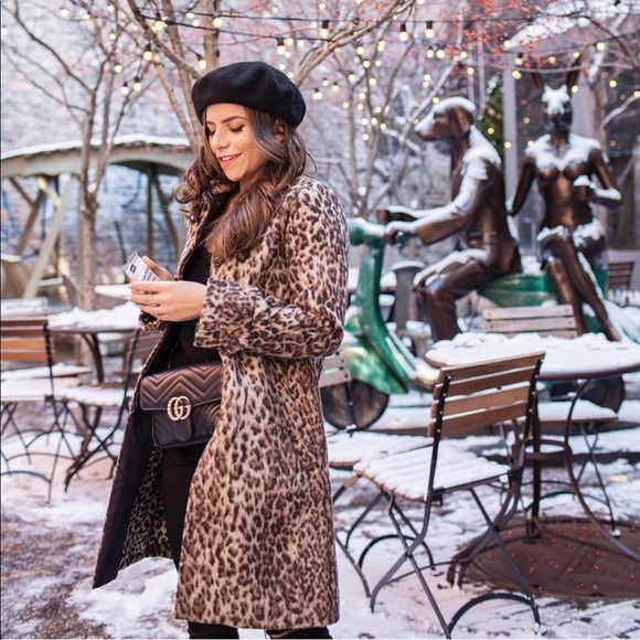 j crew double leopard coat